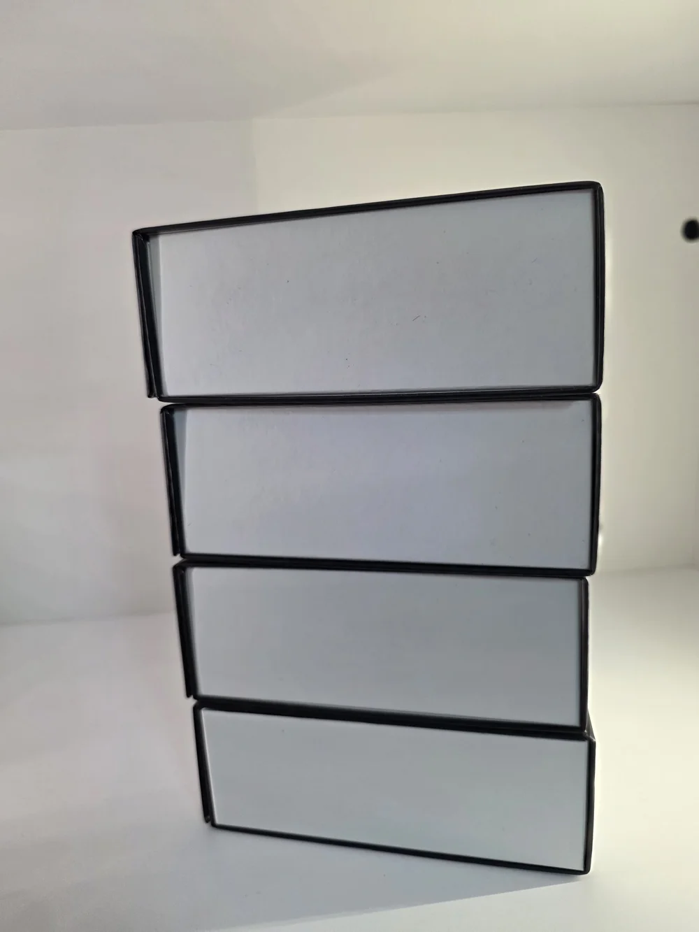Authentic CHANEL White Luxury Gift Boxes - Set of 4